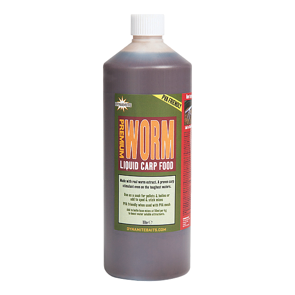 Dynamite Baits Worm Liquid Carp Foodembalaje 1 litro - MPN: DY1191 - EAN: 5031745221134