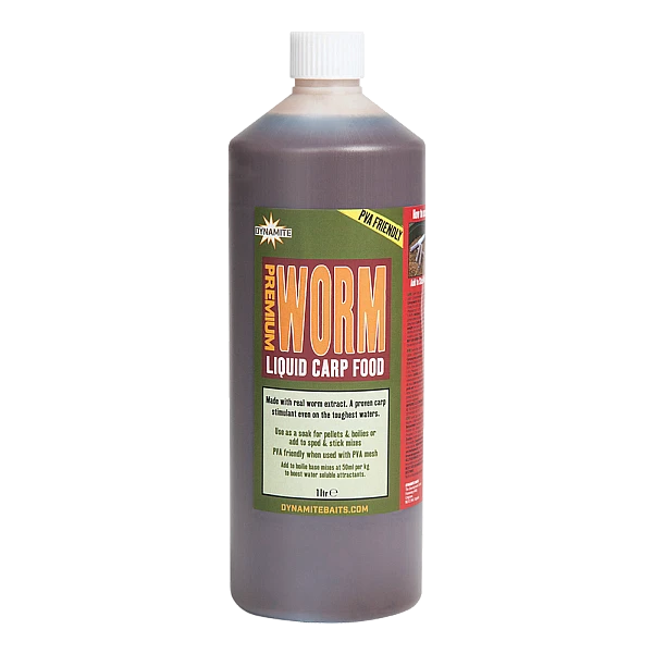 Dynamite Baits Worm Liquid Carp Food 1 litr