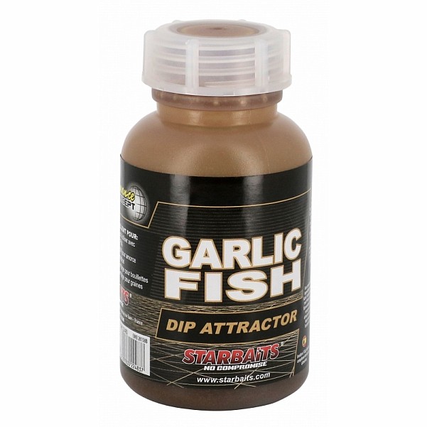 Starbaits Garlic Fish Dip Attractorpakavimas 200 ml - MPN: 22483 - EAN: 3297830224837