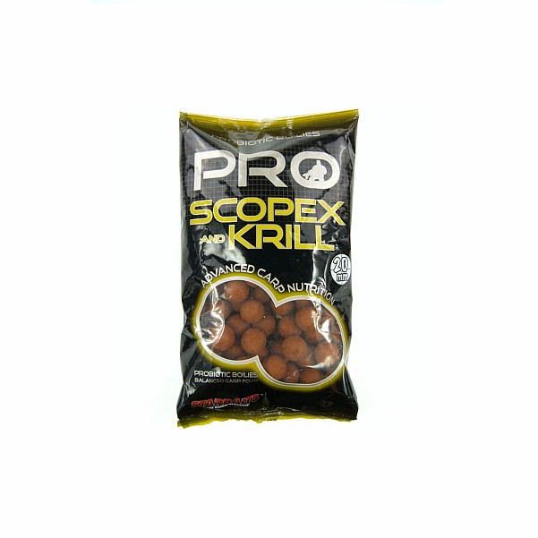 NEW Starbaits Probiotic Boilies - Scopex and Krillrozmiar 20mm / 0,8kg - MPN: 64216 - EAN: 3297830642167