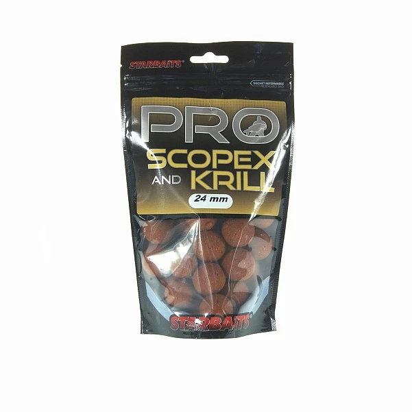 NEW Starbaits Probiotic Boilies - Scopex and Krill 24 mm / 0,2kg