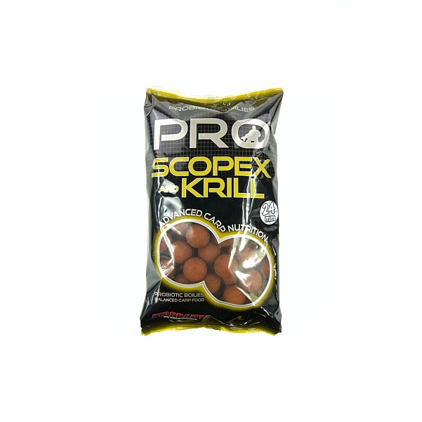 NEW Starbaits Probiotic Boilies - Scopex and Krillmisurare 24mm / 0,8kg - MPN: 64217 - EAN: 3297830642174