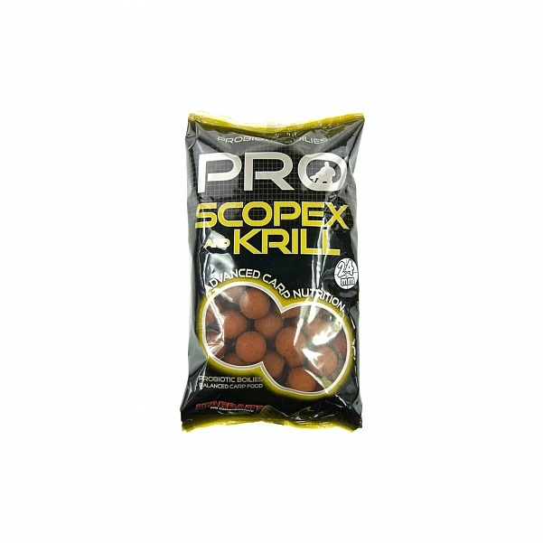 NEW Starbaits Probiotic Boilies - Scopex and Krill 24mm / 0,8kg