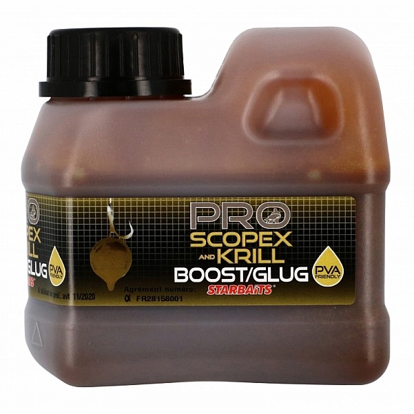 Starbaits Probiotic Boost Glug Scopex KrillVerpackung 500ml - MPN: 24390 - EAN: 3297830243906