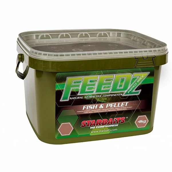 Starbaits Feedz Fish and Pellet Boilies 20 мм / 4 кг