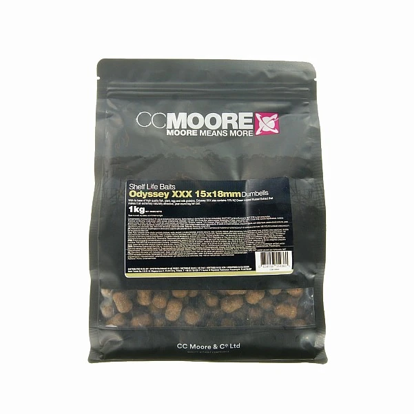 CcMoore ShelfLife Dumbells - Odyssey XXX - 1kg 1 кг / 15x18 мм