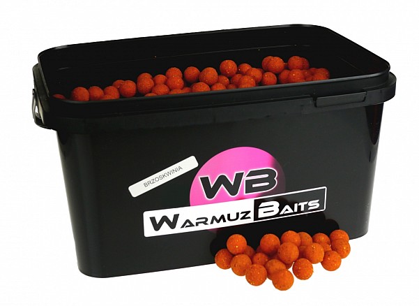 WarmuzBaits  - Peach Flavor Boiliessize 20 mm / 3kg (bucket) - MPN: 66910 - EAN: 5902537372429