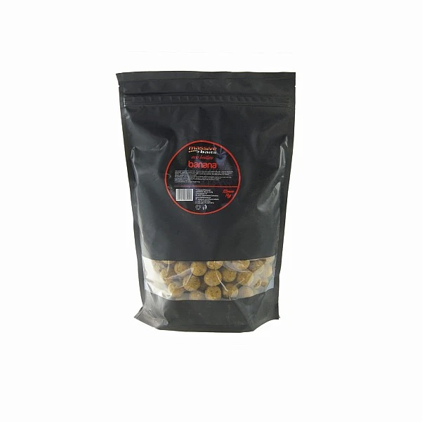 MassiveBaits Eco Boilies - Banana 18 mm / 1 kg