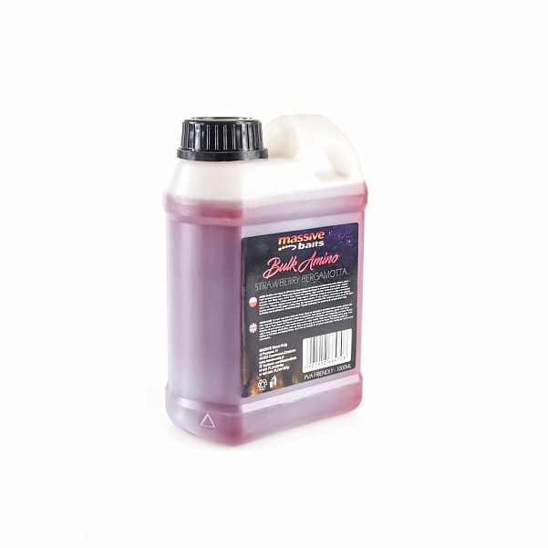 MassiveBaits Bulk Amino Strawberry Bergamottacsomagolás 1000ml - MPN: LQ030 - EAN: 5901912664708