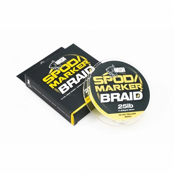 Nash Spod and Marker Braid VIZ Yellow