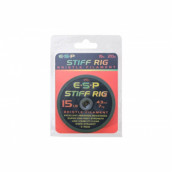 ESP Stiff Rigskersmuo 0,43mm (15lb) - tai atitinka. - MPN: ELSR015 - EAN: 5055394204058
