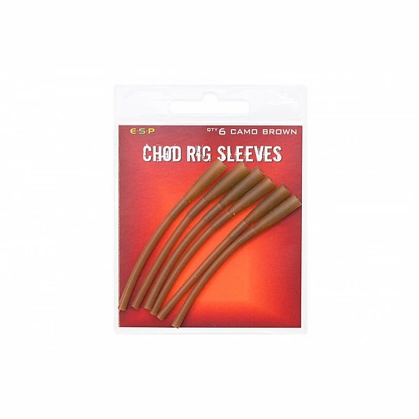 ESP Chod Rig Sleeves camou brązowy