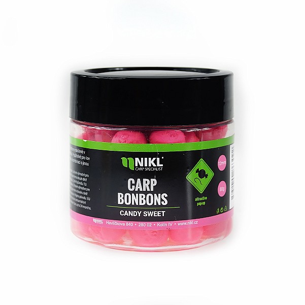 NEW Karel Nikl Carp Bonbons Candy Sweet Pop Up rozmiar 12 mm - MPN: 2063092 - EAN: 8592400863092