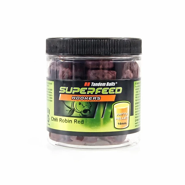 TandemBaits SuperFeed Hook Fatty Pellet - Chilli Robin Red 14 mm