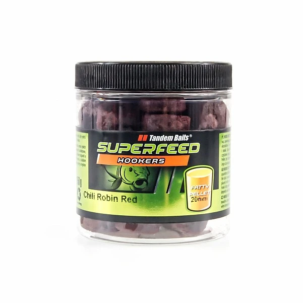 TandemBaits SuperFeed Hook Fatty Pellet - Chilli Robin Red 20 mm