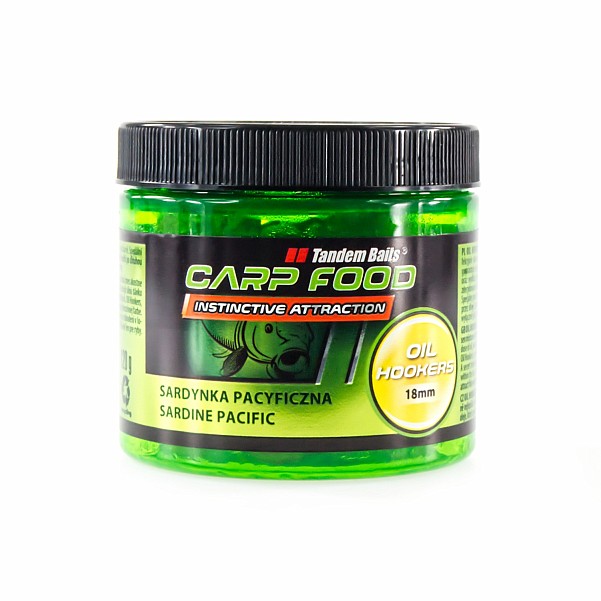 TandemBaits Carp Food Oil Hookers  - Sardina del Pacíficotamaño 18 mm / 120g - MPN: 17556 - EAN: 5907666684412