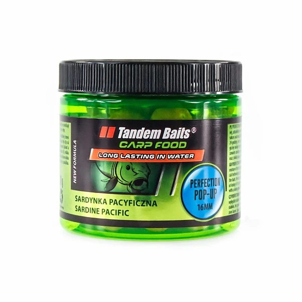 TandemBaits Carp Food Perfection Pop Up  - Sardina Pacifică 16 mm / 70g