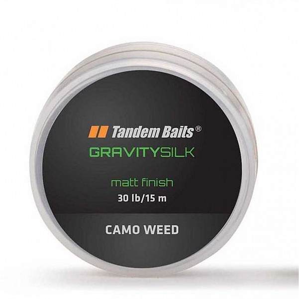 TandemBaits Gravity Silk Hooklinkcouleur camouflage type "camo weed" / buissons de camouflage - MPN: 30274 - EAN: 5907666684665