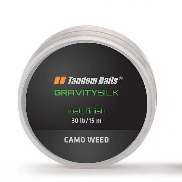 TandemBaits Gravity Silk Hooklink camo weed / zarośla kamuflaż