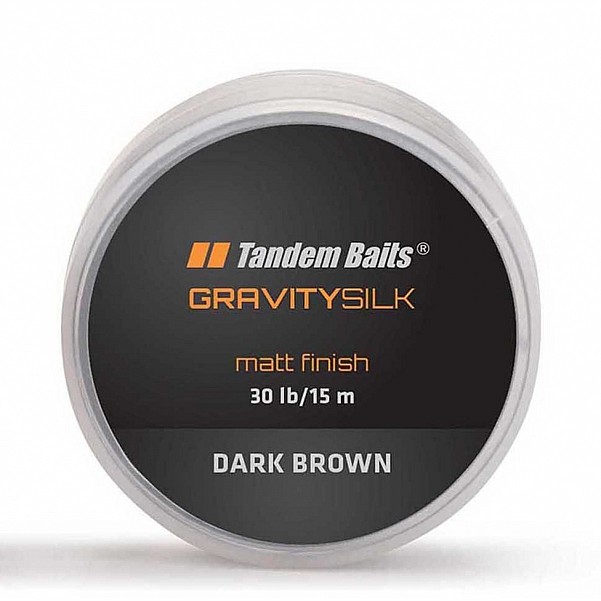 TandemBaits Gravity Silk Hooklinkколір темно-коричневий / темний бурштин - MPN: 30273 - EAN: 5907666684658