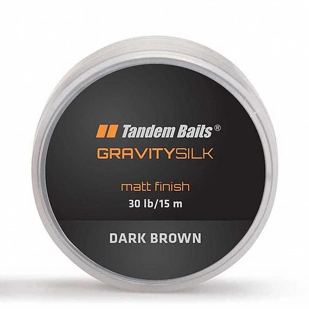 TandemBaits Gravity Silk Hooklink dark brown / ciemny brąz