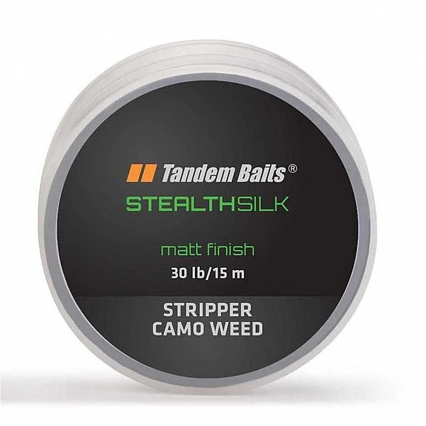 TandemBaits Stealth Silk Stripper - Plecionka camo weed / zarośla kamuflaż