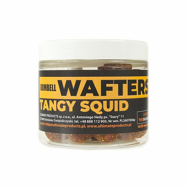 UltimateProducts Wafters - Tangy Squidtyp dumbell wafters 14/18mm - EAN: 5903855430211