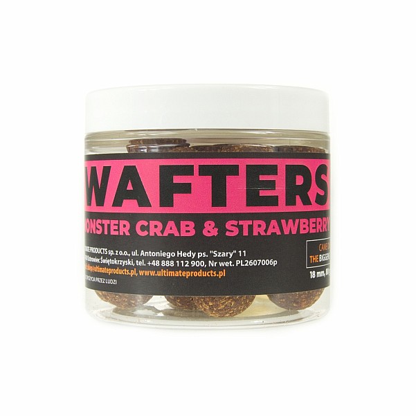 UltimateProducts Wafters - Monster Crab & Strawberrytyp wafters 18mm - EAN: 5903855430464