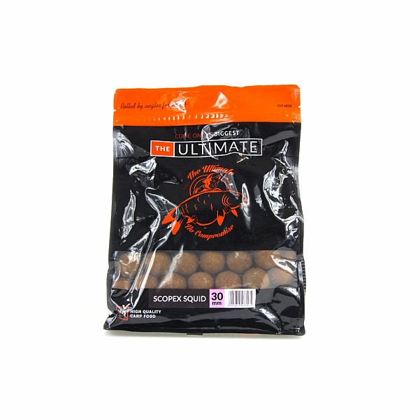 UltimateProducts Top Range Boilies - Scopex Squidrozmiar 30 mm / 1 kg - EAN: 5903855433175