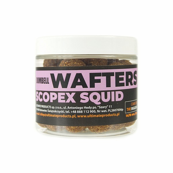 UltimateProducts Wafters - Scopex Squidtipo dumbell wafters 14/18mm - EAN: 5903855431126