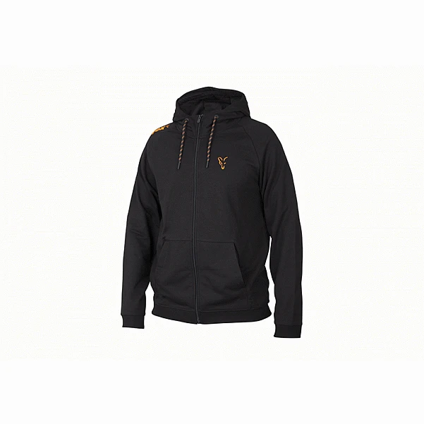Fox Collection Black Orange Hoody LightWeight S