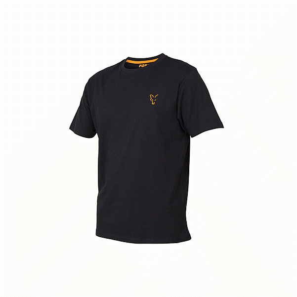 Fox Collection Black Orange T-Shirtrozmiar S - MPN: CCL061 - EAN: 5056212118748