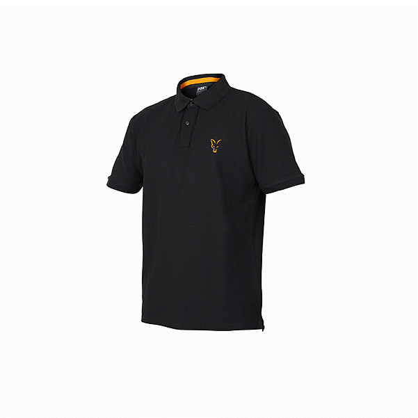Fox Collection Black Orange Polo ShirtGröße S - MPN: CCL073 - EAN: 5056212118861