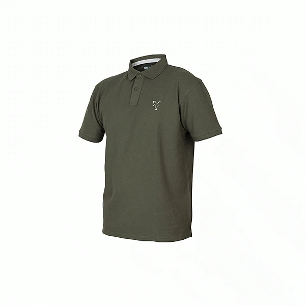 Fox Collection Green Silver Polo Shirt L