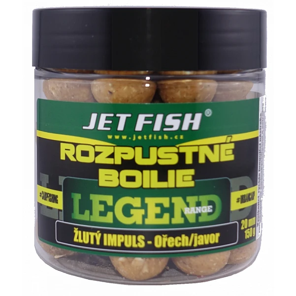 Jetfish Legend Soluble Boilies Mapple Walnut 20mm