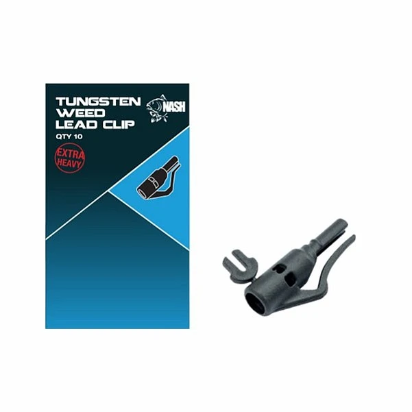 Nash Tungsten Weed Lead Clip 10 sztuk
