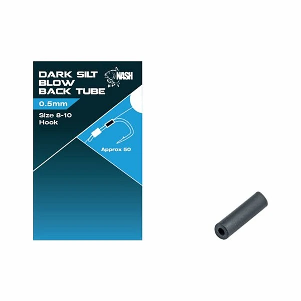Nash Tungsten Blow Back Tube Dark Silt 0.5 mm / Small