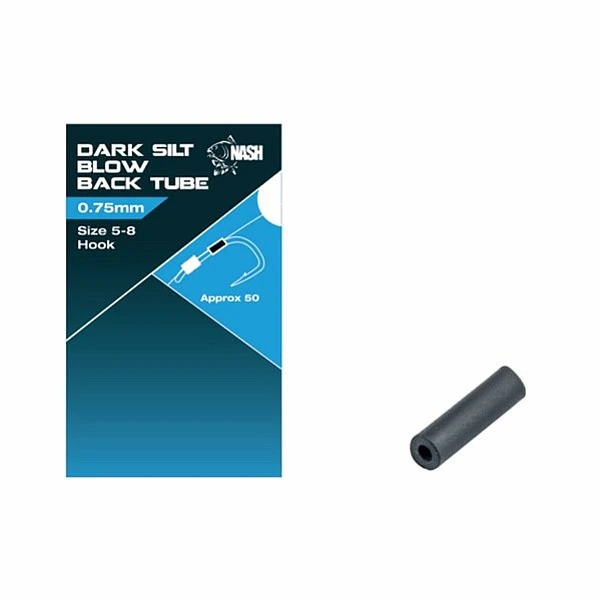 Nash Tungsten Blow Back Tube Dark Silt 0.75 mm / Medium