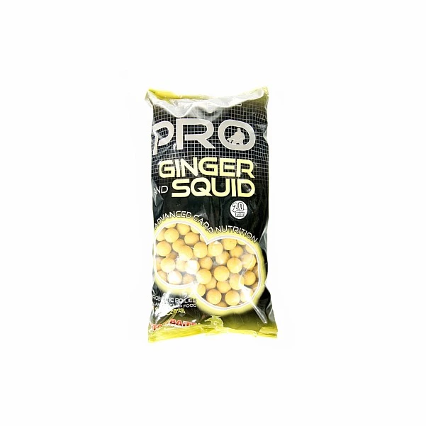 Starbaits Probiotic Ginger Squid Boilies 20mm /2kg