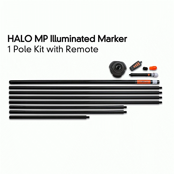 Fox Halo Iluminated Marker Pole Kit 1 vnt. su nuotolinio valdymo pultu