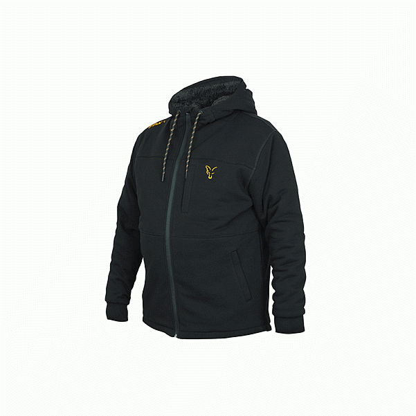 Fox Collection Sherpa Hoody Black Orangeméret S - MPN: CCL097 - EAN: 5056212119103