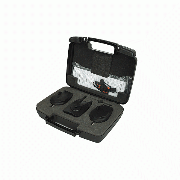 Fox Micron MX Set  - Carp Fishing Bite Alarm Settype 3+1 - MPN: CEI192 - EAN: 5056212125326