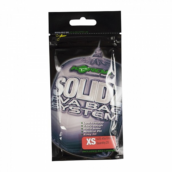 Korda Solidz PVA Bags Xtra Smalltamaño 45 x 100m (25 unidades) - MPN: KPVA1 - EAN: 5060062113495