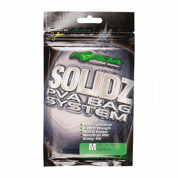 Korda Solidz PVA Bags Medium 70 x 110mm (20 sztuk)