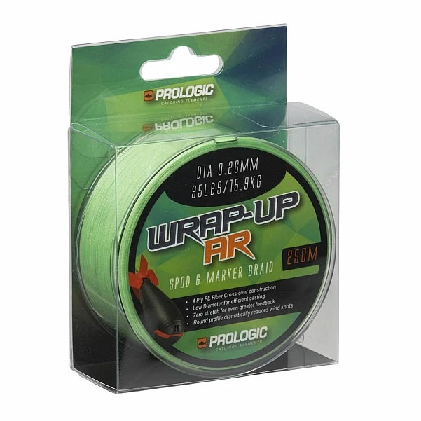 Prologic Wrap-Up Spod & Marker Braid 35lb / 0.26mm / AR