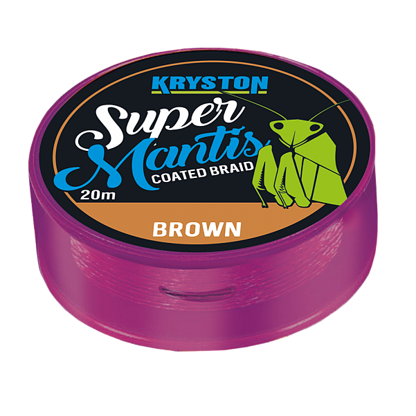 Kryston Super MANTIS Coated Braidversión 15 lb / Grava Marrón - MPN: KR-MAN3 - EAN: 5060041390114