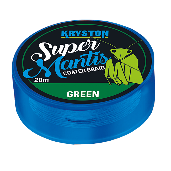 Kryston Super MANTIS Coated Braidверсія 15 фунтів / Зелений у водоростях - MPN: KR-MAN1 - EAN: 5060041390091
