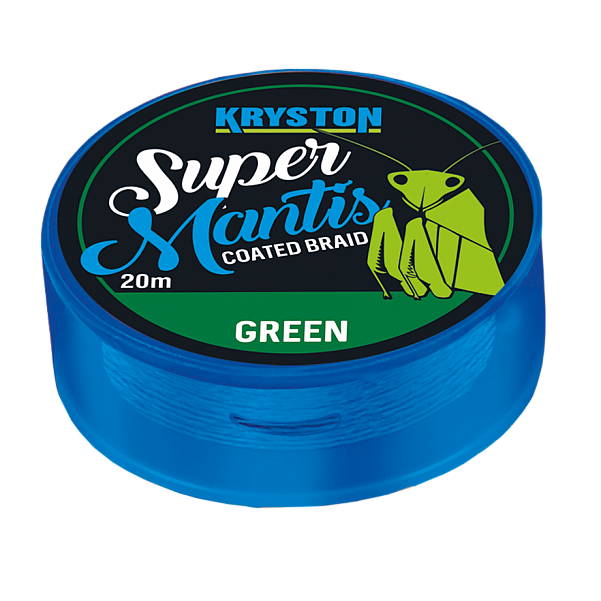 Kryston Super MANTIS Coated Braidversión 15 lb / Verde Enredadera - MPN: KR-MAN1 - EAN: 5060041390091