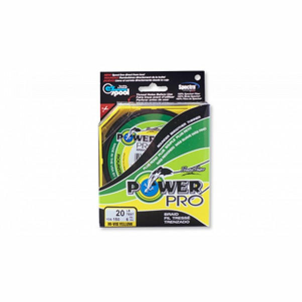 Power Pro Yellowtaper 0,23 mm / 1370 m - MPN: PPBI137023Y - EAN: 712649103942