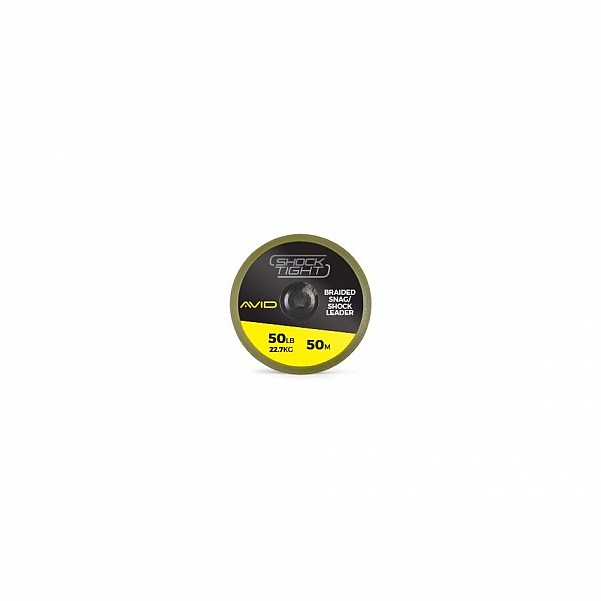 Avid Carp Shock Tight Braided Snag/Shock Leaderlongueur 50m - MPN: A0560007 - EAN: 5055977462752